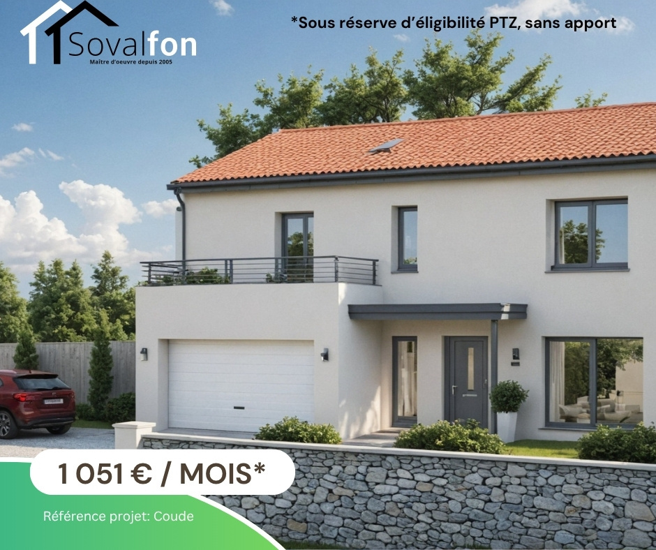Grande maison de 146m avec garage double