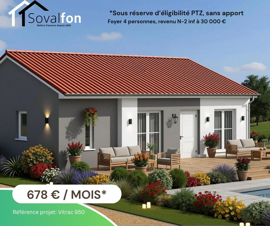 Maison 4 chambres de 98m2 hab